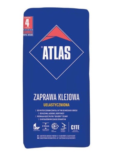 Elastická lepiaca malta 5 kg Atlas