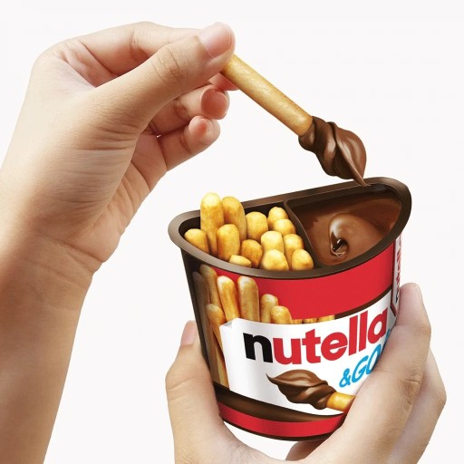 Nutella & GO Sticks with Chocolate Cream Čokoládový krém 52g z Nemecka