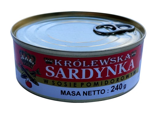 DIVOKÁ sardinka v paradajkovej omáčke LOTYŠSKO