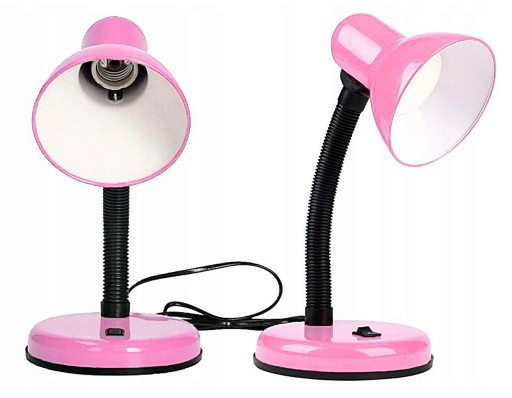 NASTAVITEĽNÁ ŠKOLSKÁ STOLNÁ LAMPA PRE NOC PRL PRL LAMPA PRE ŽIAROVKU E27