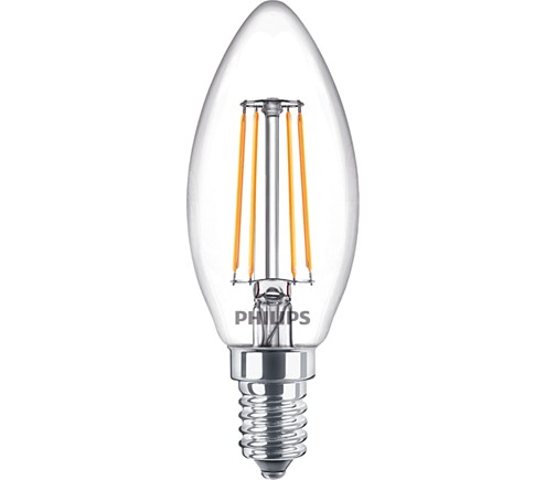 LED ŽIAROVKA PHILIPS E14 4,3W 4000K 470lm sviečka