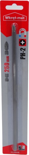 Bit dlhý hrot hrot PH 2 x 250 mm PH-S2-02250 oceľ S2