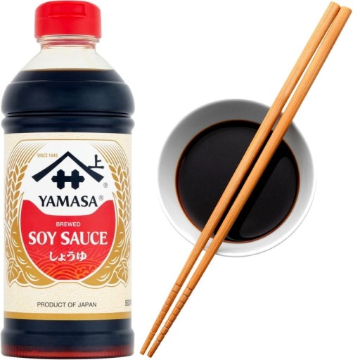Japonská originálna sójová omáčka na sushi 500 ml Yamasa