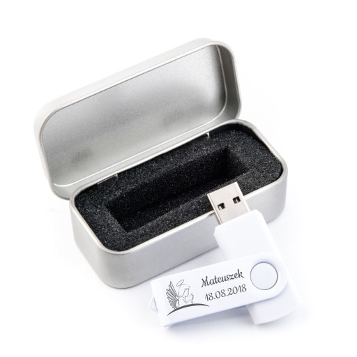 Pendrive 512 MB USB 2.0 box + KRST GRAVÍR