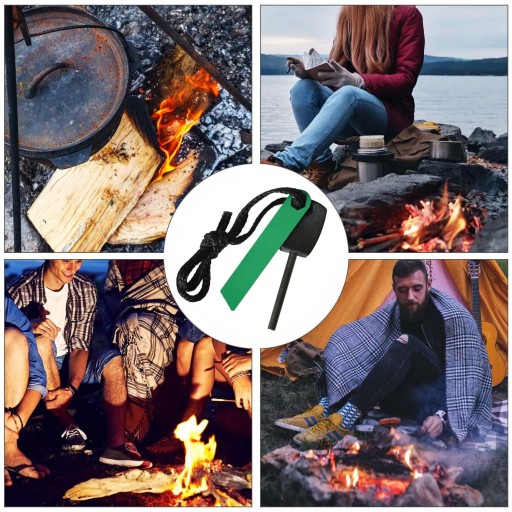 Magnesium Firestarter Military Survival Eternal Match pre krbový gril