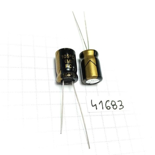 Elektrolytický kondenzátor 100uF 50V 8x12 105C Long Life Leaguer RTZ x5