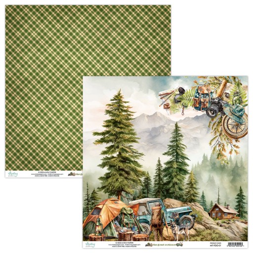Sada papierov na scrapbooking 15,2 x 15,2 - Mintay - The Great Outdoor
