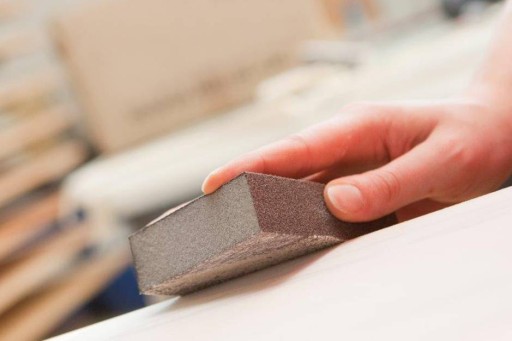 Bloková kocka brúsna hubka abrazíva P280 Oxid hlinitý na brúsenie