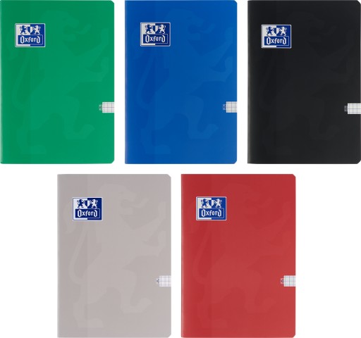 OXFORD ESSE NOTEBOOK A5/60K mriežka S OKRAJOM