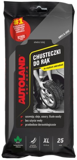 AUTOLAND PREMIUM XL utierky na ruky 25 ks