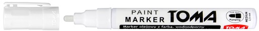 TOMA OIL MARKER TO-440 WHITE na pneumatiky