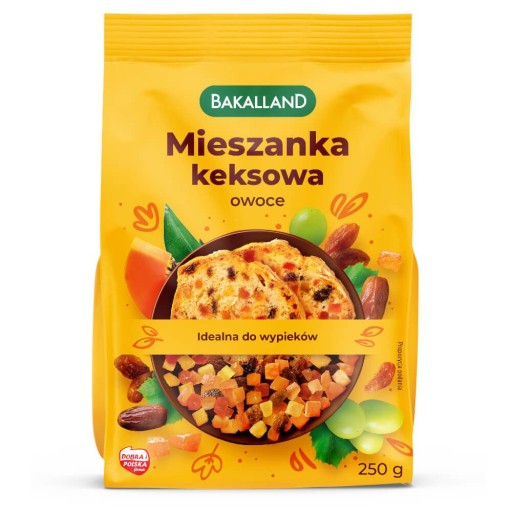 BAKALLAND CAKE MIX POMARANČOVÁ KÚRA KANDIDOVANÉ OVOCIE NA TORTY
