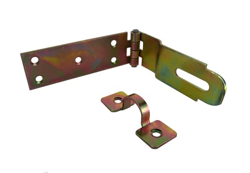 Hasp s visiacim zámkom na zatváranie dverí 150x25