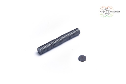 Cylindrický feritový magnet MW 10x2 F30 10 ks.
