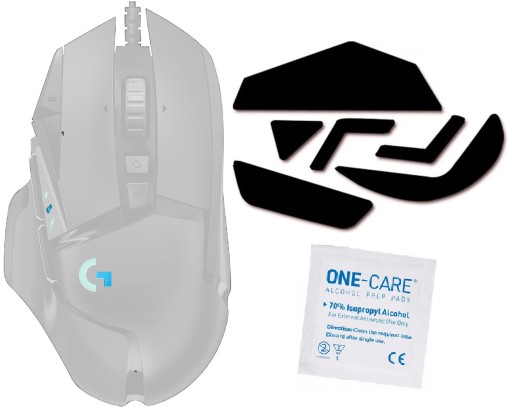 TEFLÓNOVÉ LIŠTY pre LOGITECH G502 HERO PROTEUS
