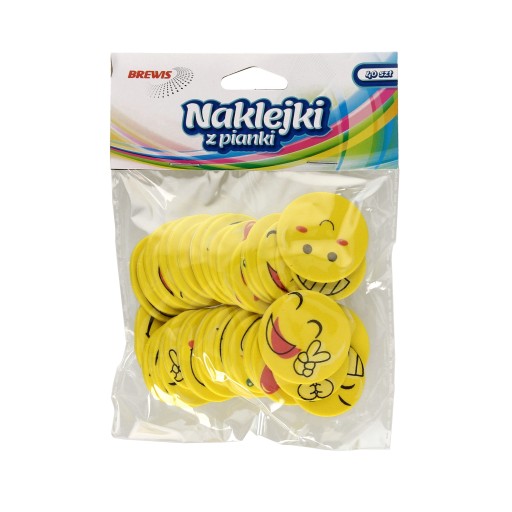 DEKORATÍVNE PENOVÉ NÁLEPKY S ÚSMEVOM 5