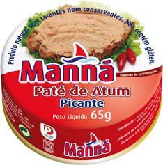 Portugalská pikantná tuniaková pasta 65g Manná