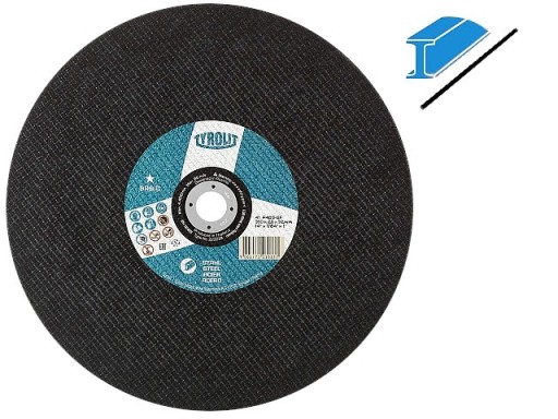 Ochranné kovové rezné kotúče 350 x 32 TYROLIT 31356 BASIC 350 x 32 x 2,8