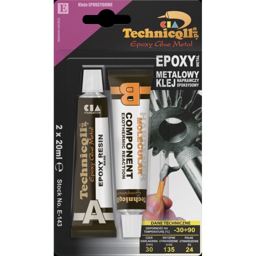 Tekutý kov 2x20ml Techniqll E-143