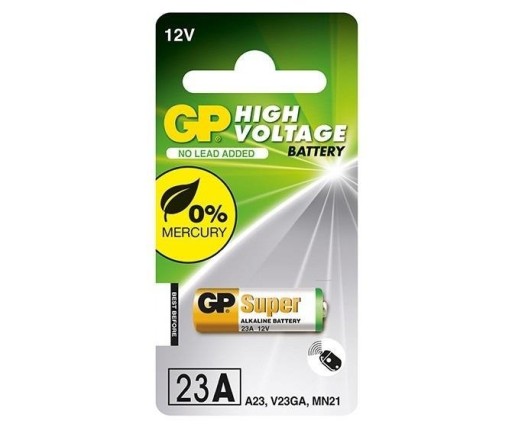Alkalická batéria GP SUPER 23A 12V MN21 V23GA 5 ks.