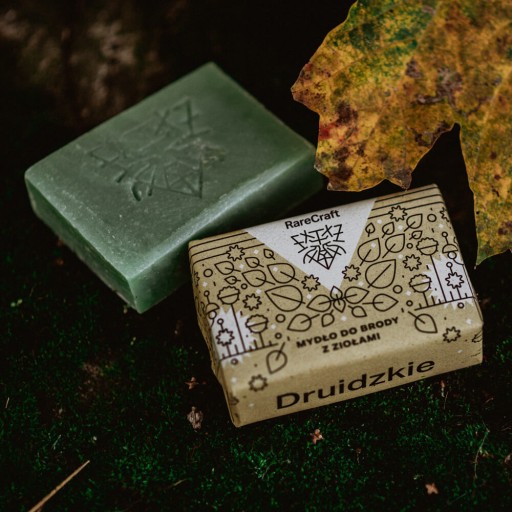 Druidské mydlo na fúzy 110g RareCraft