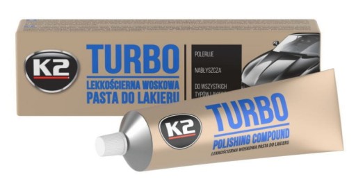 K2 TURBO TEMPO ĽAHKÁ BRÚSNA LEŠTIACA PASTA 120G
