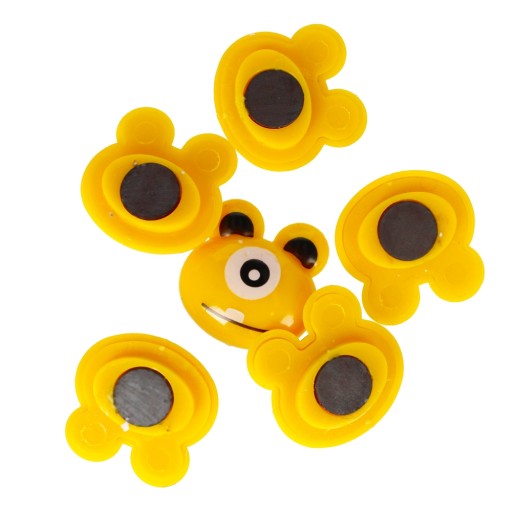 MAGNETY NA CHLADNIČKU NA DOSKU MONSTERS, SADA 6 KS