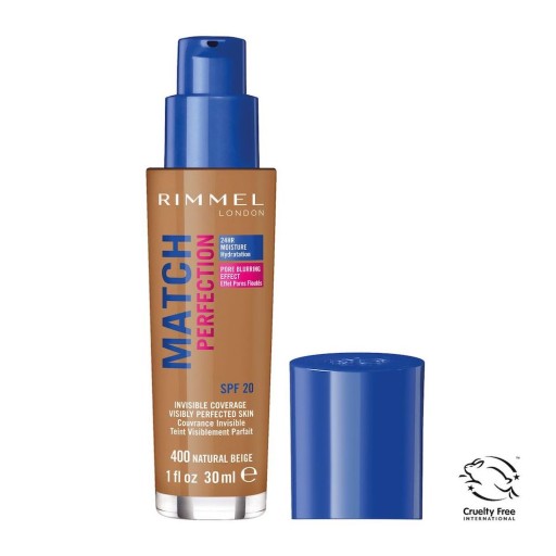 RIMMEL Match Perfection foundation 400 Natural Beige