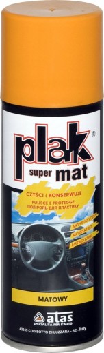 ATAS PLAK SUPERMAT 200 ml. ORANŽOVÉ ČISTENIE KOKPITU