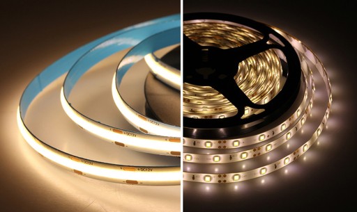 COB LED pás 12V 10W/m Neutral Neon 320 diód svetelný rad 1m