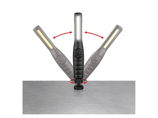 COB DIELENSKÁ LAMPA S MAGNETOM 3W 3xAAA