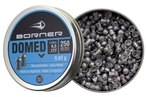 Granule do vzduchovej pištole Borner 0,6 gramu 4,5 mm 250 kusov