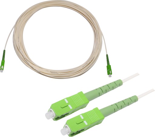 Prepojovací kábel z optických vlákien SC/APC-SC/APC sx 5m kábel