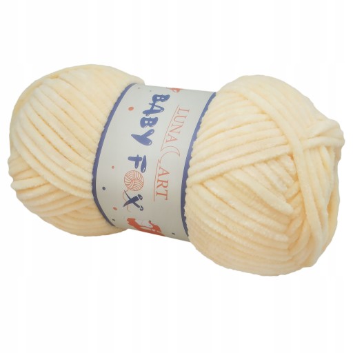 Plyšová priadza Baby Fox hrubá 100g NUT 42