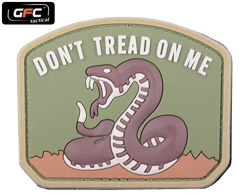 3D NÁŠIVA NEŠLIapni na mňa SNAKE GF CORP PVC COYOTE