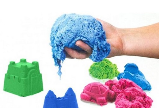 KINETIC SAND 1 KG BLUE SAND SAND SUPER PLAST