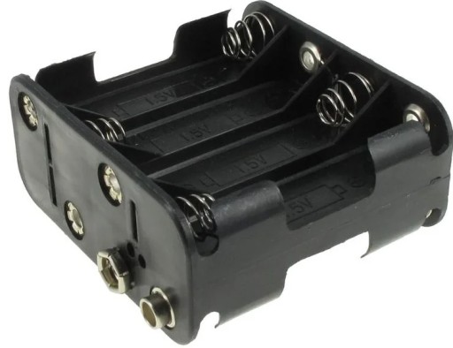 Kôš na batérie 1,5V 8 x AA (R6) s konektorom