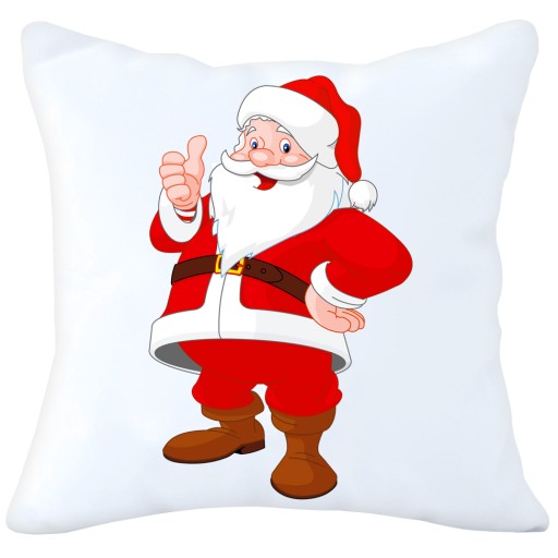 DEKORATÍVNY VANKÚŠEK 40x40 VIANOČNÝ SANTA