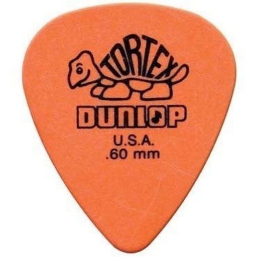 Gitarové trsátko Dunlop Tortex 0,60 mm Orange