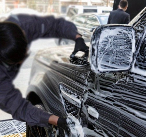 RUKAVICE NA UMÝVANIE A LEŠTENIE RÁFOV AUTOMOBILOV UMÝVAČKA HUBOVÁ VLNA