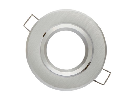 Halogénové ALUMINIUM svietidlo, okrúhle, LED + GU10