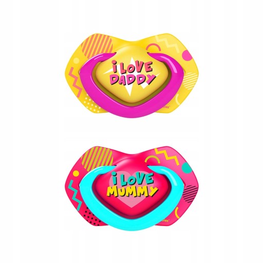 CANPOL SYMETRICAL NEON LOVE PACIFIC 0-6M 2KS.