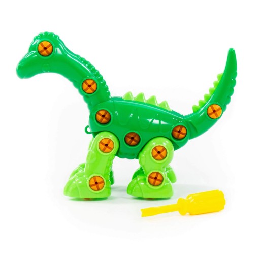 DINOSAUR demontovaný DIPLODOK 35 prvkov zmontovaných