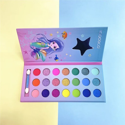 TIEŇOVÁ PALETA PRE DIEVČATÁ DETI EYESHADOWS 21 farieb Make Up