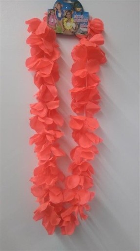 NÁHRDELNÍK HAWAII KVETY HAWAII ORANGE NEON