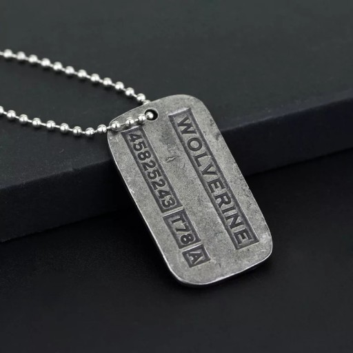 Náhrdelník X - Men Wolverine Logan Dog Tag