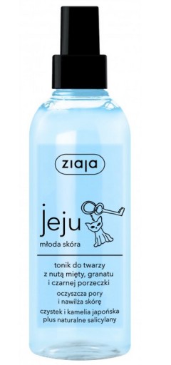 Ziaja Jeju pleťové tonikum v spreji s nádychom mäty