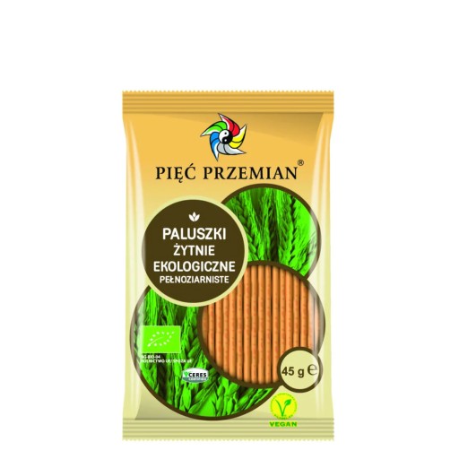 BIO ražné tyčinky 45 g - Päť premien