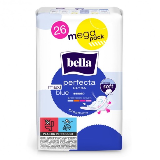 Bella Perfecta Ultra Maxi Blue hygienické vložky 26 ks.