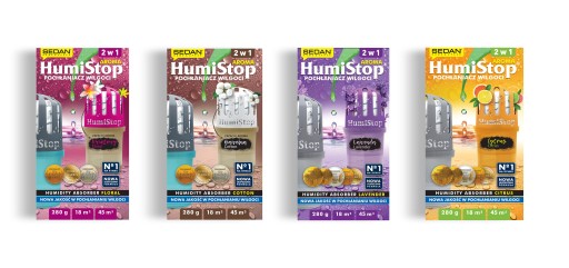 HUMISTOP absorbér vlhkosti AROMA CITRUS originál 280g PZH POLAND certifikát